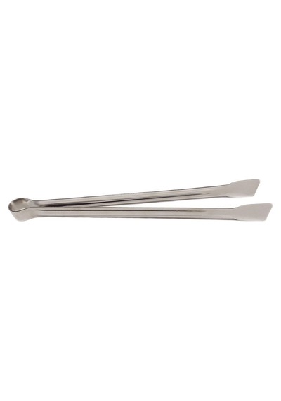 1 Adet 27 Cm Metal Mangal Maşası Orta Boy Paslanmaz Çelik Yemek Barbekü Maşası, Kömür Köz