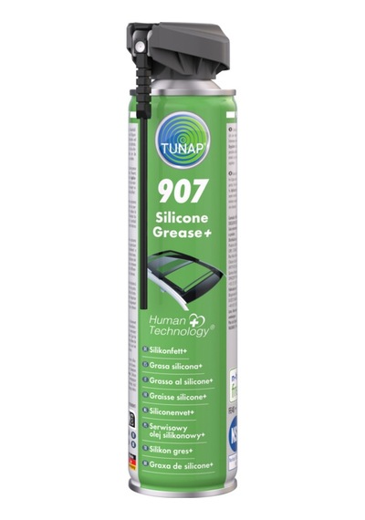 Tunap 907 Silikon Gres Spreyi Kapı Fitili Ve Sunroof Bakımı 400 Ml
