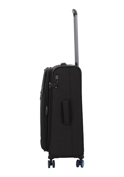 Baggaj V2412 Super Lıght Valiz Gri Set Siyah
