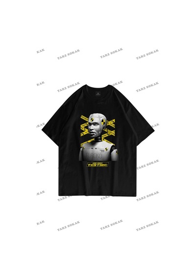 Startmore Unisex Testing Asap Rocky Beyaz T Siyah