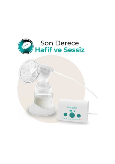 Mamajoo Elektrikli USB Tekli Göğüs Pompası 160 ml | 15 Kademe Ayarı