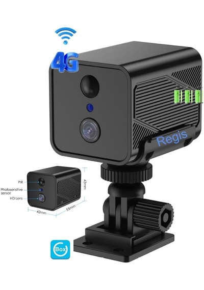 Mini Wifi 4g Hd Kamera 2mp Hareket Sensörlü Güvenlik Ip Kamera Şarjlı Adaptör Gerektirmez
