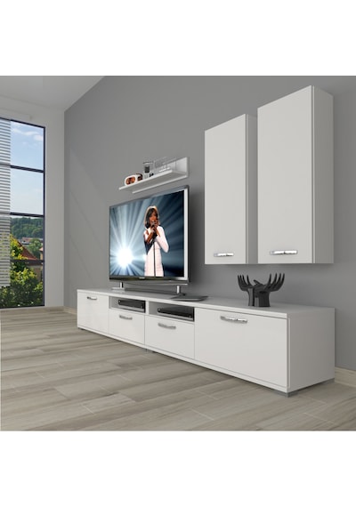 Decoraktiv Eko 5220d Mdf Tv Ünitesi Tv Sehpası Beyaz