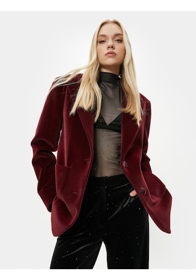 Koton Melis Ağazat X Koton - Cep Detaylı Düğmeli Mont Bordo 4wak00322ew 4WAK00322EW457 Bordo Koton Melis Ağazat X Koton - Cep Detaylı Düğmeli Mont Bordo 4wak00322ew 4WAK00322EW457 Bordo