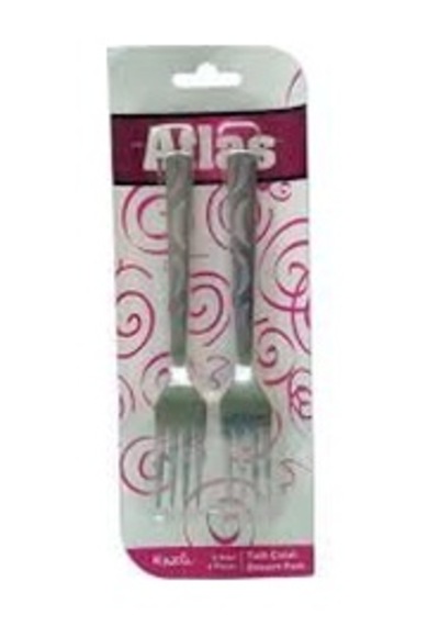 Atlas-705 6 Adet Metal Tatlı Çatalı Diğer