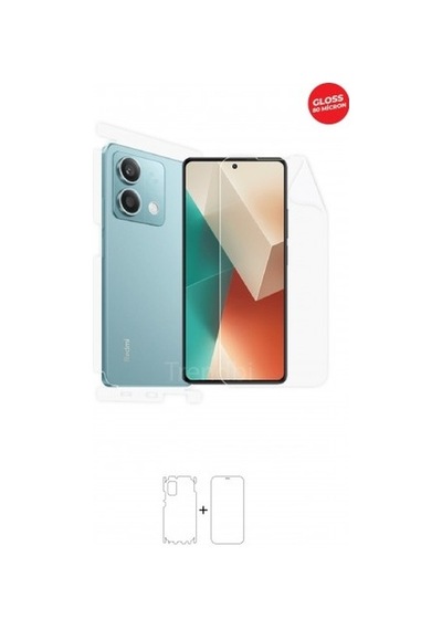 Xiaomi Redmi Note 13 5g Ön, Arka Ve Yan 360 Derece Tam Kaplama Tpu Film