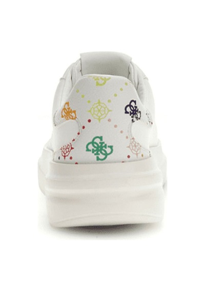 Guess Elbina Kadın Deri Sneaker Ayakkabı Flpe11lea12 Beyaz