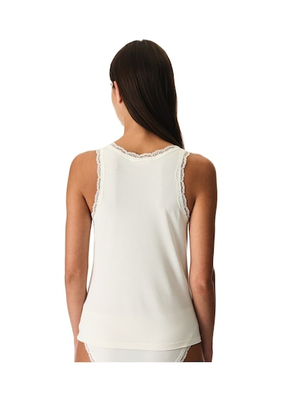 Penti Aloe Vera Beyaz Lace Dantel Detaylı Tank Üst