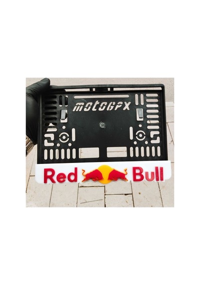 Motor Uyumlu Plakalık Red Bull Takmatik Pleksi 3d Kabartma Lazer Kesim - 656751648