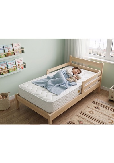Ratemo Lüx Ortopedik Bebek Yatağı 70x140x20 CM Ekstra Kalın 20 CM Konfor Pedli 70 x 140 CM