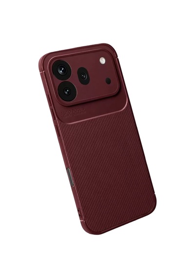 Mey İthalat Huawei Honor 600 Pro Auto Focus Karbon Kapak - Bordo