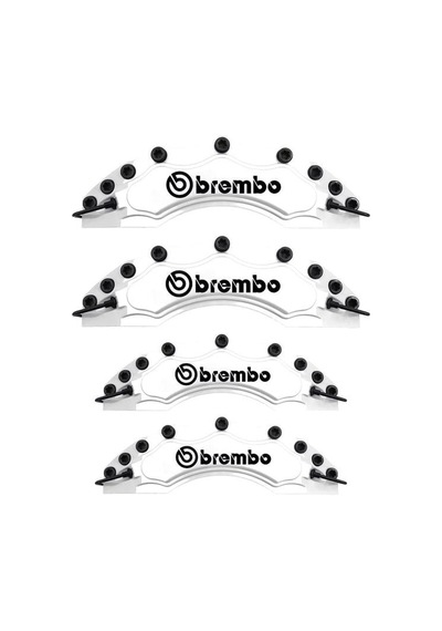 Nissan Qashqai+2 Uyumlu Brembo Beyaz Kaliper Kapağı 4 Parça Ön Arka Set
