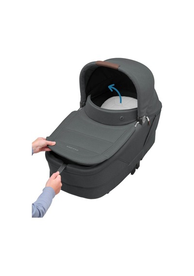 Maxi- Cosi Sense Yatış Pozisyonu Ayarlanabilir Ekstra Geniş 0- 9 kg Portbebe Twillic Graphite