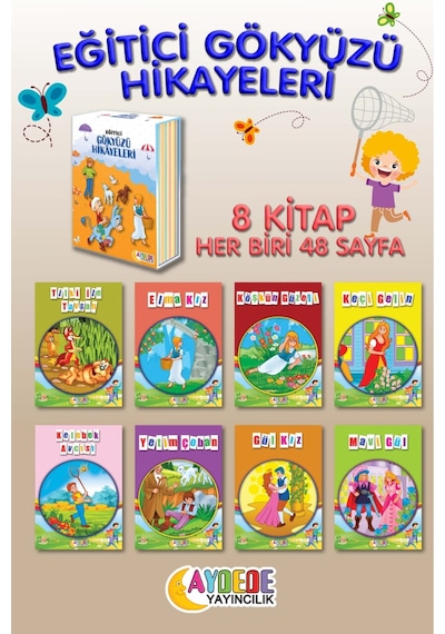 Eğitici Renkli Gökyüzünden Masallar