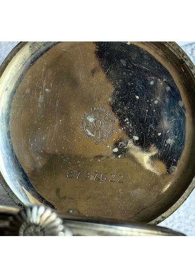 Omega Antika İsviçre Cep Saati 15 Jewels Mekanik Orijinal 1920'ler Koleksiyonluk