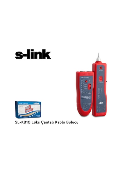 S-link Sl-kb10 Lüks Çantalı Kablo Bulucu Ve   Tester