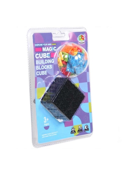 Blok Parçalı Eğitici Sabır Ve Zeka Küpü 6x6cm.