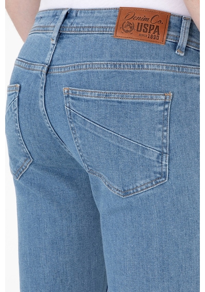 U.S. Polo Assn. Erkek Açık Mavi Slim Fit Jean Pantolon 50308265-DN0021 U.S. Polo Assn. Erkek Açık Mavi Slim Fit Jean Pantolon 50308265-DN0021