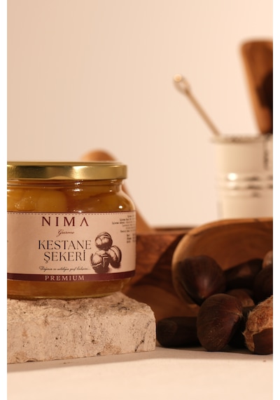Nima Gurme Bursa Fidyekızık Kestane Şekeri 520 G