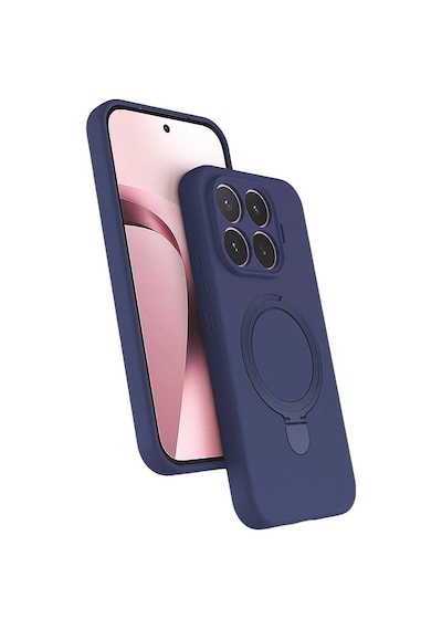 Newface Xiaomi Mi 17t Pro Regal Magsafe Standlı Kapak - Lacivert Evimdeyokyok