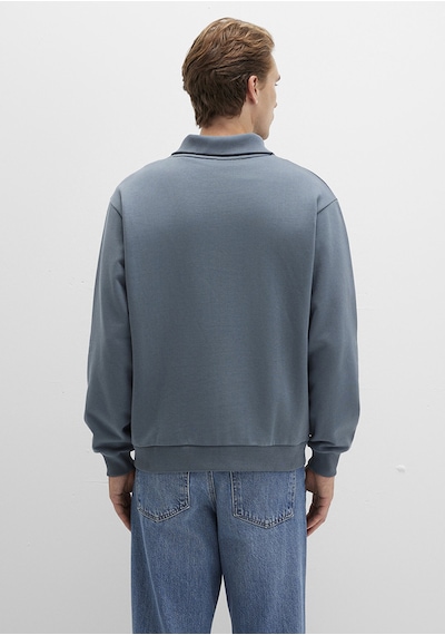 Mavi - Polo Yaka Gri Sweatshirt 0s10368-80889 Gri