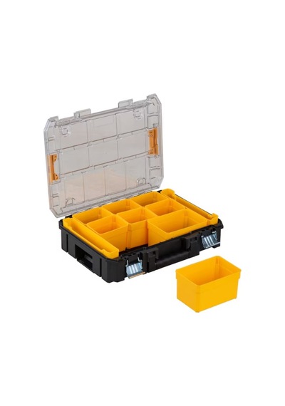 Dewalt Tstak Ağır Hizmet Tipi Şeffaf Kapaklı Takım Çantası Dwst17805