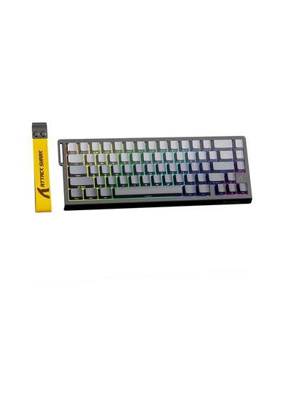 Attack Shark X68 He Hall Effect Rapid Trigger Mekanik Klavye Manyetik Switch Black Gradient