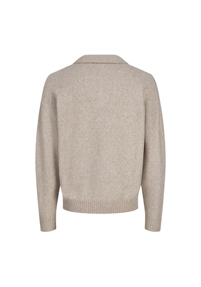 Jack&jones Erkek Relaxed Fit V Yırtmaçlı Yaka Triko Kazak - Soho - 12279214 Atmosphere
