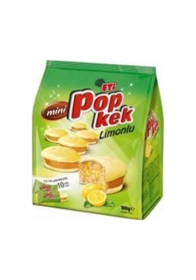 Pop Kek Mini Limon Soslu 180gr