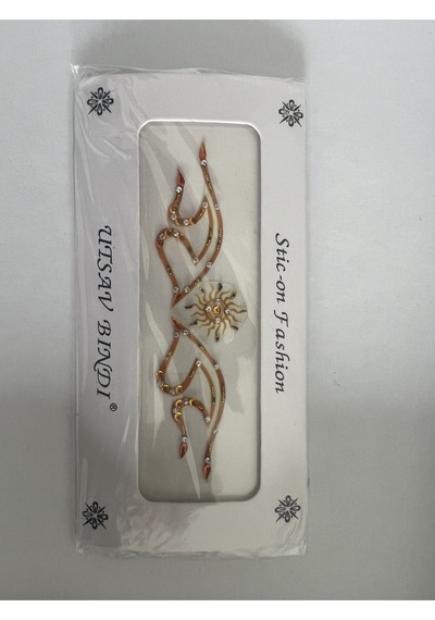Airbrush Tattoo Taşlı Yapıştırma Dövme 3'lü Set10
