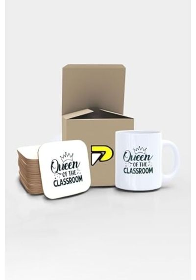 Kraliçesi Baskılı Kupa Bardak Seti Mug Öğretmenler Günü Hediyesi Öğretmene Hediye Diğer