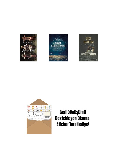 Toplu Oyunlar Ciltli + Başka Karşılaşmalar + Gece Hayatım + Okuma Sticker'ları