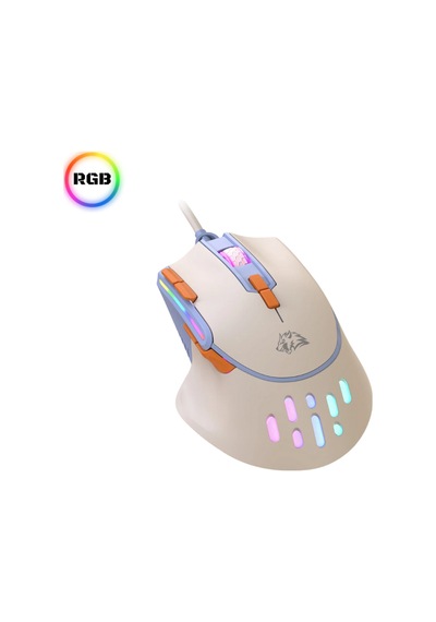 M2 Kablolu Espor Oyuncu Mouse Rgb 12800 Dpı Ledli Gaming Mouse Software 9 Makro Sensor Diğer