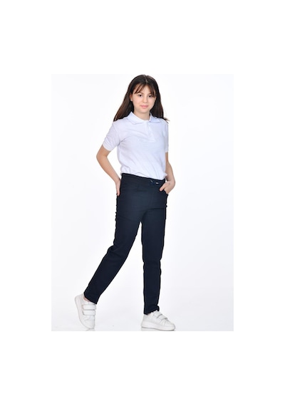 Lasgaris Jeans Erkek/kız Çocuk Okul Pantolonu Lacivert