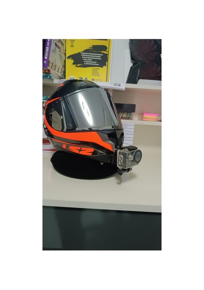 Challenger Kask Uyumlu Aksiyon Kamera Çene Bağlantı Aparatı Chin Mount Siyah - 790951336 Siyah