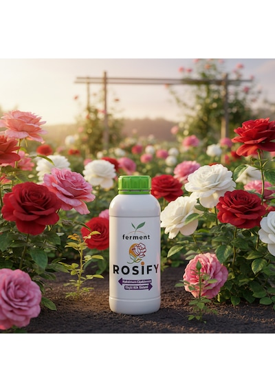 Rosify 250 Ml Özel Gül Bakım Besini - Sarmaşık, Baston, Ve Saksı Gülleri İçin 250 ML
