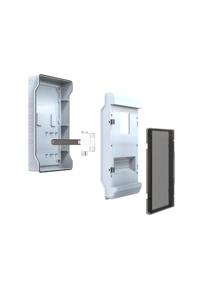 Sayaç Kutusu 15 Sigortalı Monofaze/trifaze Sıva Üstü Sayaç Kutusu Ip65 35.5 X 56 X 14.3 Cm Poli 017
