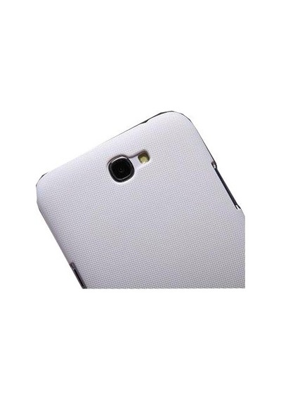 Nillkin N7100 Galaxy Note 2 İle Uyumlu Sert Kauçuk Kılıf Beyaz