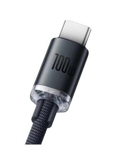 Baseus Crystal Shine 100w Usb To Type-c Hızlı Şarj Kablo 1.2 Mt Cajy000401