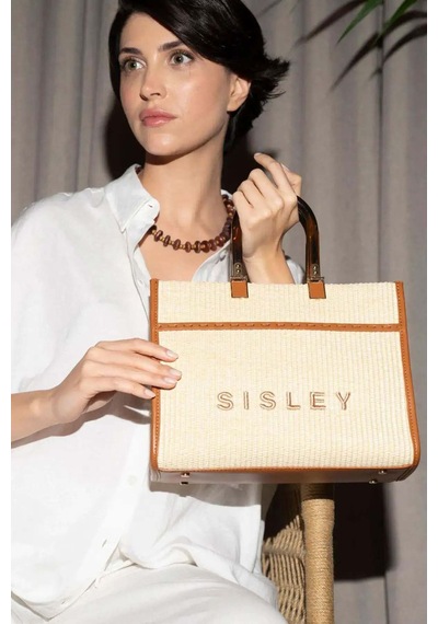 Sisley Kadın El Çantası - Bej Bej