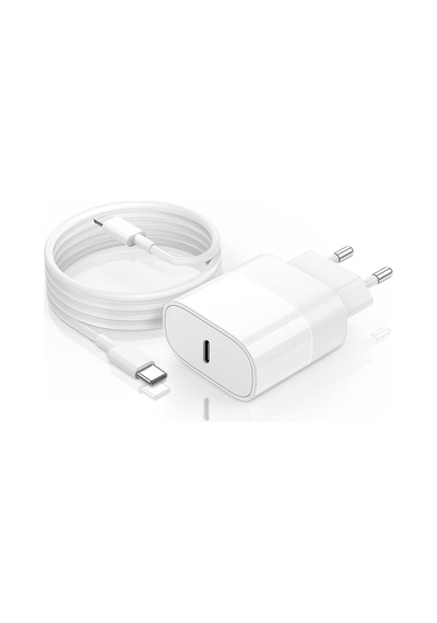 Kensa iOS Apple Uyumlu iPhone Tüm Serilerle 20 W PD Hızlı Şarj Aleti