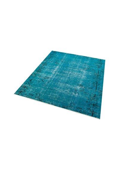 Özel Vintage Eskitme El Dokuma Halı 154 X 286 Cm F1241