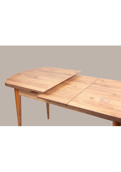 Kelebek Gizli Kaşıklıklı Açılır Mdf Masa Mutfak,salon,yemek Odası Masası