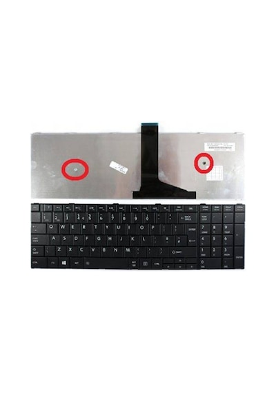 Toshiba Uyumlu Satellite C55-A5249, C55-A5281 Siyah Klavye Tr - 549971866