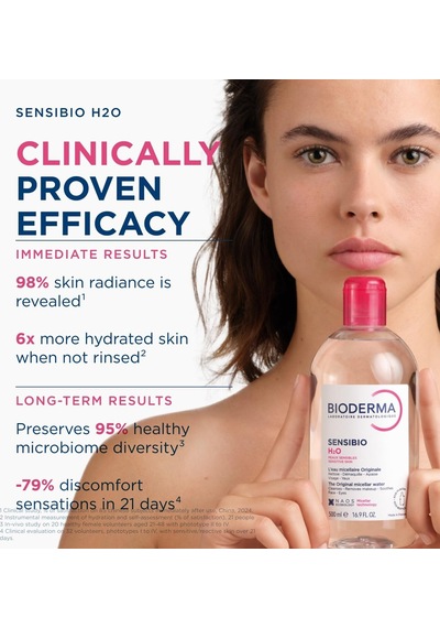 Sensibio H2o Hassas Ve Normal Ciltler İçin Micellar Makyaj Temizleme Suyu Belirtilmemiş