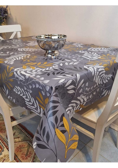Elyaflı Pvc Masa Örtüsü Modern, Dayanıklı, Silinebilir Ve Şık Görünüm 01fnt8266 Çok Renkli