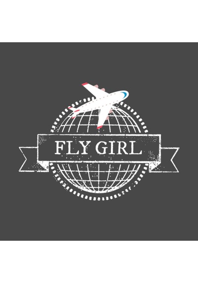 Fly Girl - Seyahat Sevgisi - Gezgin Kupa Bardak Çok Renkli
