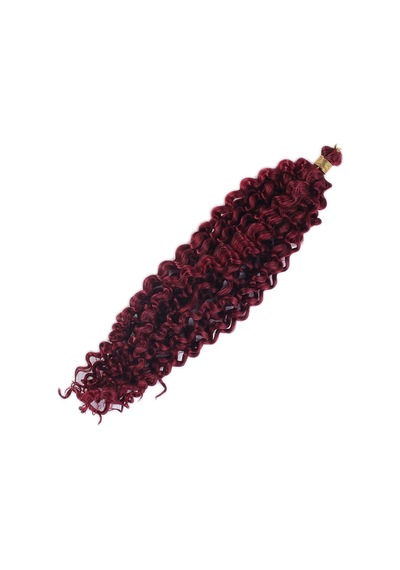 Afro Dalgası / Kızıl - Elwm-462596 Çok Renkli