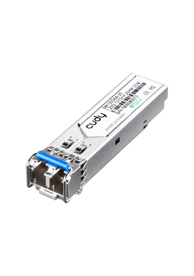 Cudy SM100GSA-20 1.25 GB/Sn 1310nm FP SM 20KM 12.5DB Endüstriyel SFP Modül Metal Switch