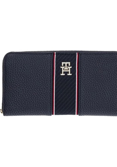 Tommy Hilfiger Kadın Lacivert Fermuarlı Cüzdan Os Diğer